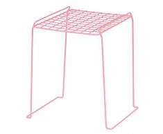 Iris 12 Zoll stapelbar Draht Schrank Regal, 4er Pack, weiß, Rose, 12-Inch