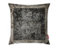 Bonamaison Dekorativ Kissenhülle, Kissenbezug, Zierkissenbezug, Wohnkultur, Für Sofa, Kaffeestube, Größe: 45X45 cm - Entworfen und hergestellt in der Türkei