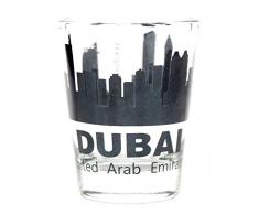 Dubai Vereinigten Arabischen Emirate (VAE) City Skyline Shot Glas