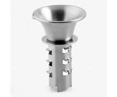 Weis Zitruspresse 6,4 cm, Edelstahl, Silber 4.3 x 4.3 x 6.4 cm