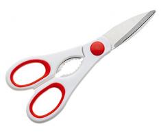 Pedrini Lillo Allzweckschere, Acryl, WeiÃ/Edelstahl, 290Â x 100Â x 15Â cm