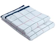 Buscher 201715-100 Handtuchset 3-teilig/Saunatuch mit Saunakilt mit Duschtuch / 100% Baumwolle/weiß