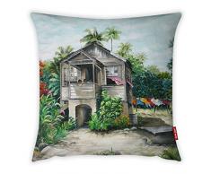 Bonamaison Dekorativ Kissenhülle, Kissenbezug, Zierkissenbezug, Wohnkultur, Für Sofa, Kaffeestube, Größe: 45X45 cm - Entworfen und hergestellt in der Türkei