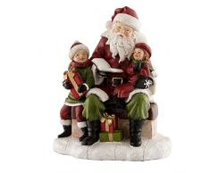 Aynsley Weihnachtsmann liest eine Geschichte