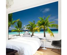 Apalis 94558 Vlies / Fototapete Catwalk to Paradise Breit | Vlies Tapete Wandtapete Wandbild Foto 3D Fototapete für Schlafzimmer Wohnzimmer Küche | Größe: 190x288 cm