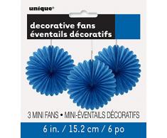 Unique Industries 63257 Decoration Party-Deko, Papier, königsblau