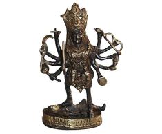 StealStreet 17,8 cm Messing stehend Kali Gott Religiöse Skulptur