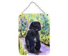 Caroline s Treasures ss8264ds1216 Portugiesisch Wasser Hund Aluminium Metall Wand oder Tür Aufhängen Prints, 40,6 x 30,5 cm Multicolor