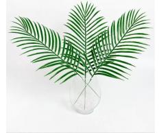 URToys 100 Künstliche Ombre Kwai Leafs AST Fake Palm Pflanzen Gras Blume für Home Wand Garten Hochzeit DIY Dekoration