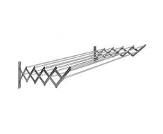 K2Calore Wäscheständer, Composite, Mehrfarbig, 104 x 50 x 16 cm