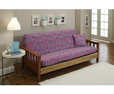 Madison Stretch Jersey Stillkissen, Zebra, Futon