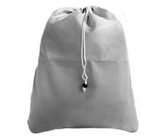 Laundry Bag Store Online Wäschesack, strapazierfähig, mit Kordelzug und Verschluss, Größe S, 22 x 28, 16 Farben 22Wx28L grau