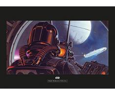 Komar Wandbild Star Wars Classic RMQ TIE-Fighter Pilot | Kinderzimmer, Jugendzimmer, Dekoration, Kunstdruck | ohne Rahmen | WB158-70x50 | Größe: 70 x 50 cm (Breite x Höhe)