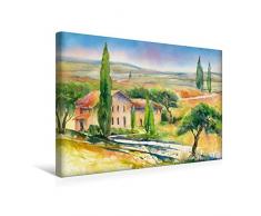 Premium Textil-Leinwand 45 x 30 cm Quer-Format Provence | Wandbild, HD-Bild auf Keilrahmen, Fertigbild auf hochwertigem Vlies, Leinwanddruck von Jitka Krause
