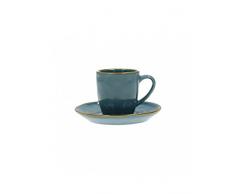 Nador Espressotasse mit Untertasse, Blau 90 Cc
