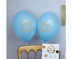 Neviti Pattern Works Ballons Baby Shower, Blau
