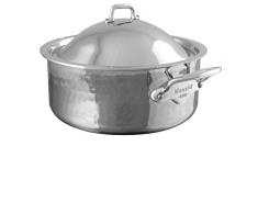 Unbekannt Mauviel MElite Kochtopf, Aluminium, Edelstahl, Aluminium, Edelstahl, 25,8 x 24 x 10,5 cm