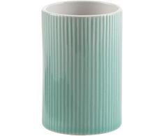 Gedy Sabina Zahnbürstenhalter, Keramik, Aquamarin, 7,5 x 7,5 x 11