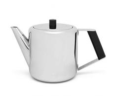 Bredemeijer glänzende doppelwandig isolierte Edelstahl Teekanne 1.1. Liter