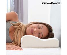 InnovaGoods Nackenkissen, viskoelastisch, Weiß