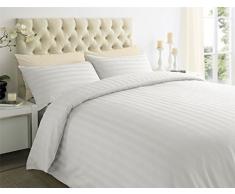 Sabar Asab Sets – Moderne, lineare, gestreifte Satin-Bettwäsche für Doppel-und King-Size-Betten, Standard