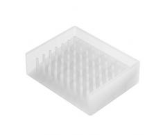 YAMAZAKI Float Seifenablage, Silikon, Weiß, One Size