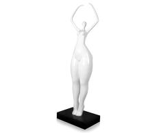 Arte Dal Mondo ADM Studio Harz Skulptur, Weiß