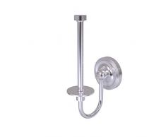 Allied Brass R-24U-SCH Regal Collection Toilettenpapierhalter, hochstehend, satiniertes Chrom