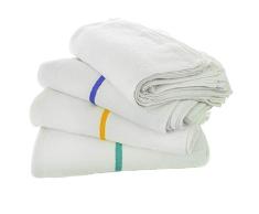 Küche Bar Mop Reinigung Baumwolle Handtücher für Zuhause oder Restaurants, Baumwolle, grün, Bar Mop - Set of 12