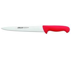 Arcos 295522 Tranchiermesser, Acier_inoxydable, Rot, 250 mm