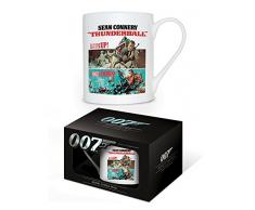 Pyramid International James Bond (THUNDERBALL) Porzellanbecher, Keramik, Mehrfarbig, 12.5 x 8.5 x 9 cm