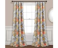 Lush Decor Sydney Vorhänge für Wohnzimmer, Esszimmer, Schlafzimmer, 213 cm lang x 132 cm breit