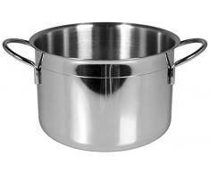 Home Ecopoint Pfanne, Rund, Edelstahl, 6.62 lt, 18 cm