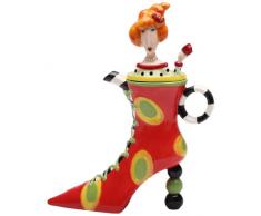 Appletree Design Afternoon Tea Lady Teekanne, 8–5/8 Zoll