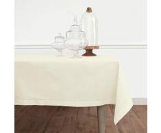 Solino Home Tischläufer, Serviette und Platzdeckchen aus Baumwolle 58 x 104 Inch elfenbeinfarben