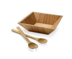 eBuyGB Salatbesteck, Bambus, Natur