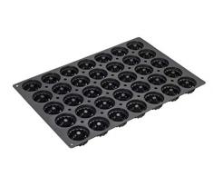 Lurch Silikonbackform, Silikon, schwarz, 60 x 40 cm