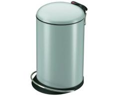 Hailo 0514-552 Design Tret-Abfallsammler TOPdesign 14, silber verzinkt