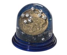 Schnabel-Schmuck Stadion Kaiserslautern Schneekugel schneiende Fußbälle