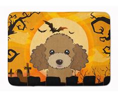 Caroline s Treasures bb1814rug Halloween Schokolade Braun Pudel Fußmatte, 48,3 x 68,6 cm Multicolor