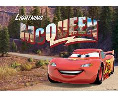 AG Design Cars Disney, Vlies Fototapete Kinderzimmer-1 Teil, Mehrfarbig 0,1 x 160 x 110 cm