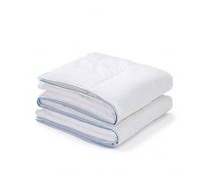 Sancarlos Füllung Nordico Feder-Calido – Fadendichte 300 g – 60% Enten Daunen Bett 105, 180 x 220 cm – weiß