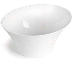 Sibo Homeconcept Salatschüssel Asym 25 cm, Weiß