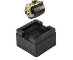 XP-Art Betterhöhung für Bett, Couch, Tisch und Sofas 2 inch Stackable schwarz