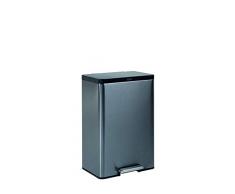 RUBBERMAID Step-On Trash Can Mülleimer, Edelstahl