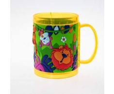 H&H 03873010006 Kinderbecher - Namensbecher, Mehrfarbig