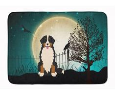 Carolines Treasures Fußmatte für Halloween, Gruseliger Berner Berner Hund, 48,3 x 68,6 cm, Mehrfarbig