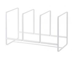 Yamazaki Dishrack Abtropfgestell, Edelstahl, WeiÃ