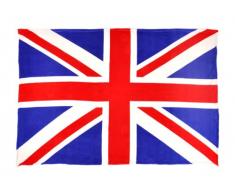 Sleeping Partners Fleecedecke mit Union Jack-Flagge, Rot / Weiß / Blau