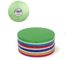 Decora 0931940 RUNDE TORTENPLATTE HELLGRÜN cm 30X1,2 H